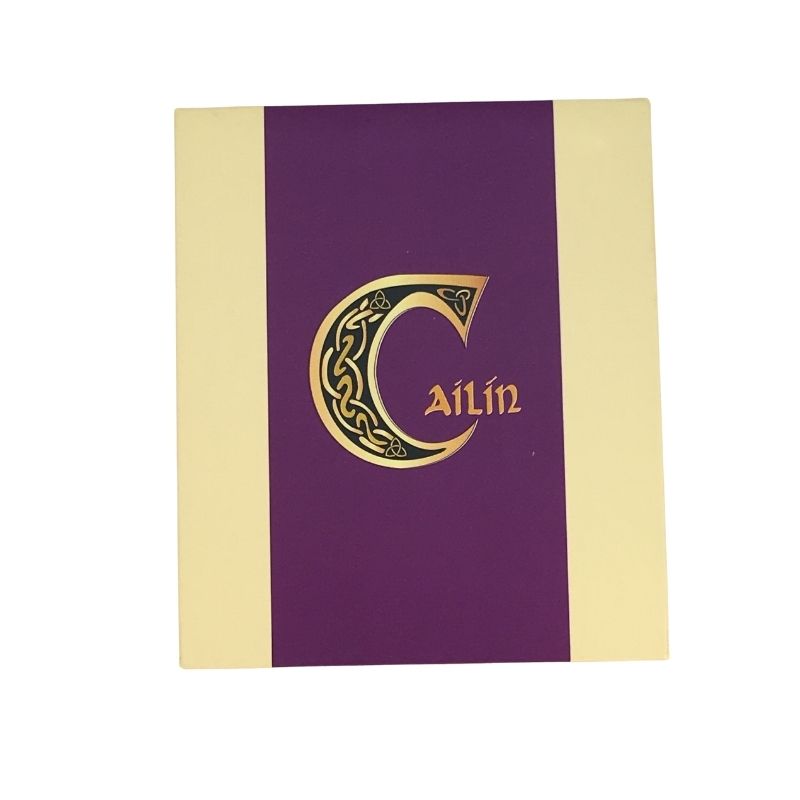 Sterling Silver Claddagh Pendant with December Birthstone