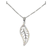 Sterling Silver Leaf Pendant