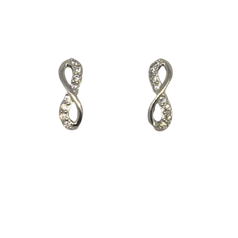 Sterling Silver Infinity Earrings