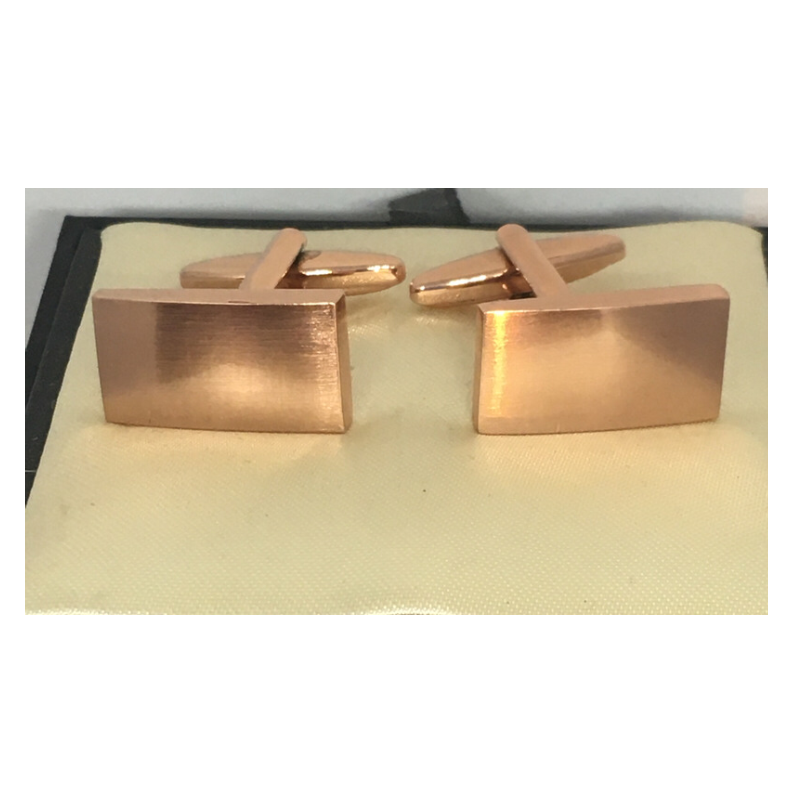Rose Gold Coloured Cufflinks