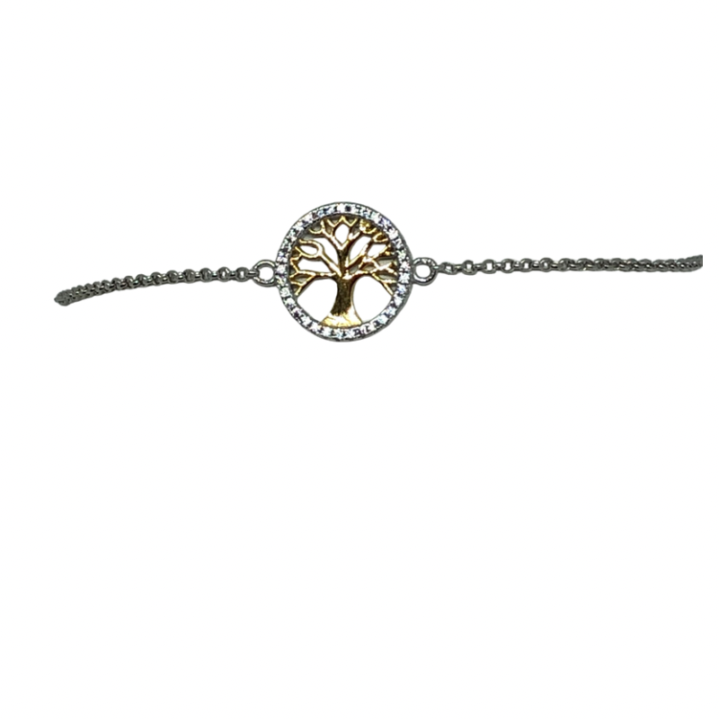 Sterling Silver Tree of Life Bracelet