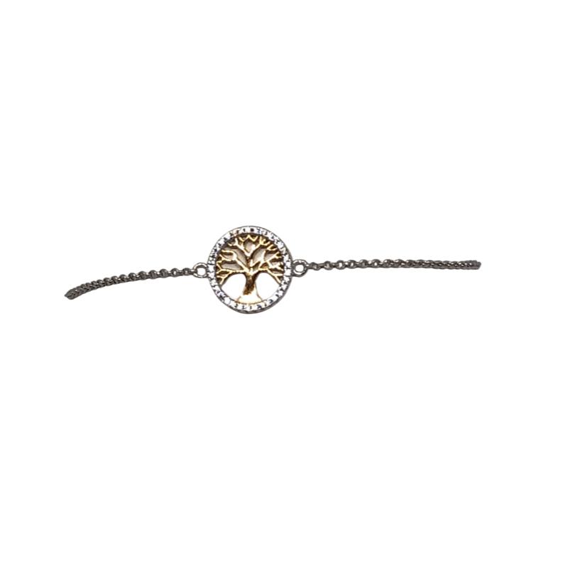 Sterling Silver Tree of Life Bracelet