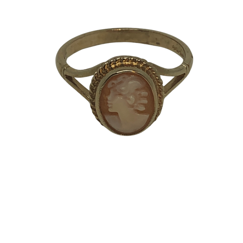 9kt Gold Cameo Ring