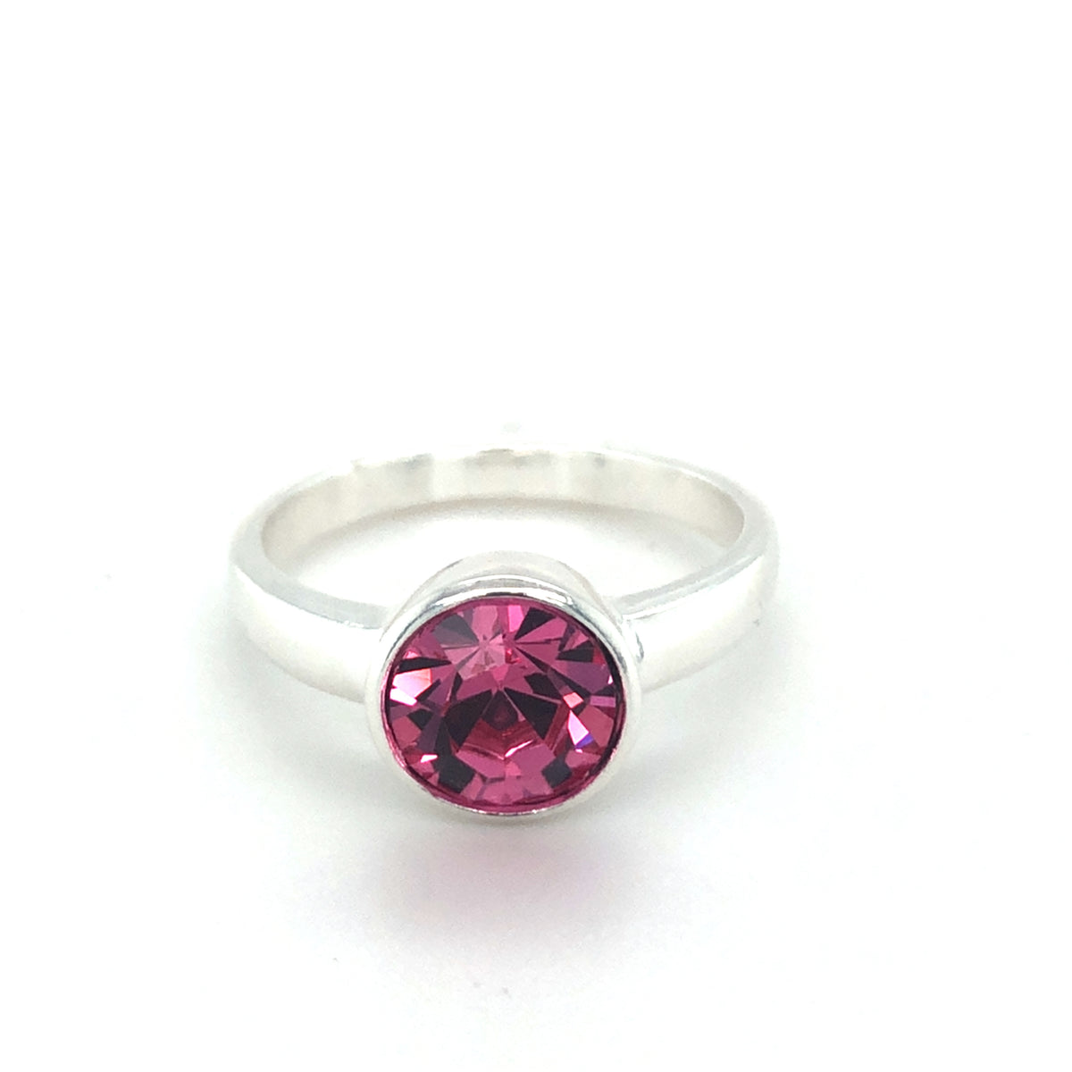 Sterling Silver Birthstone Ring