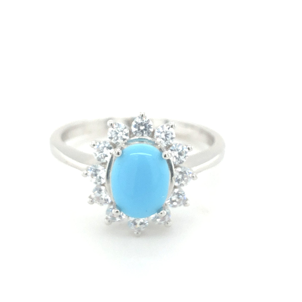Sterling Silver Turquoise Ring from Yo Jewels