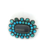 Antique Turquoise Brooch