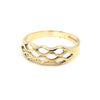 9kt Gold Trellis Ring