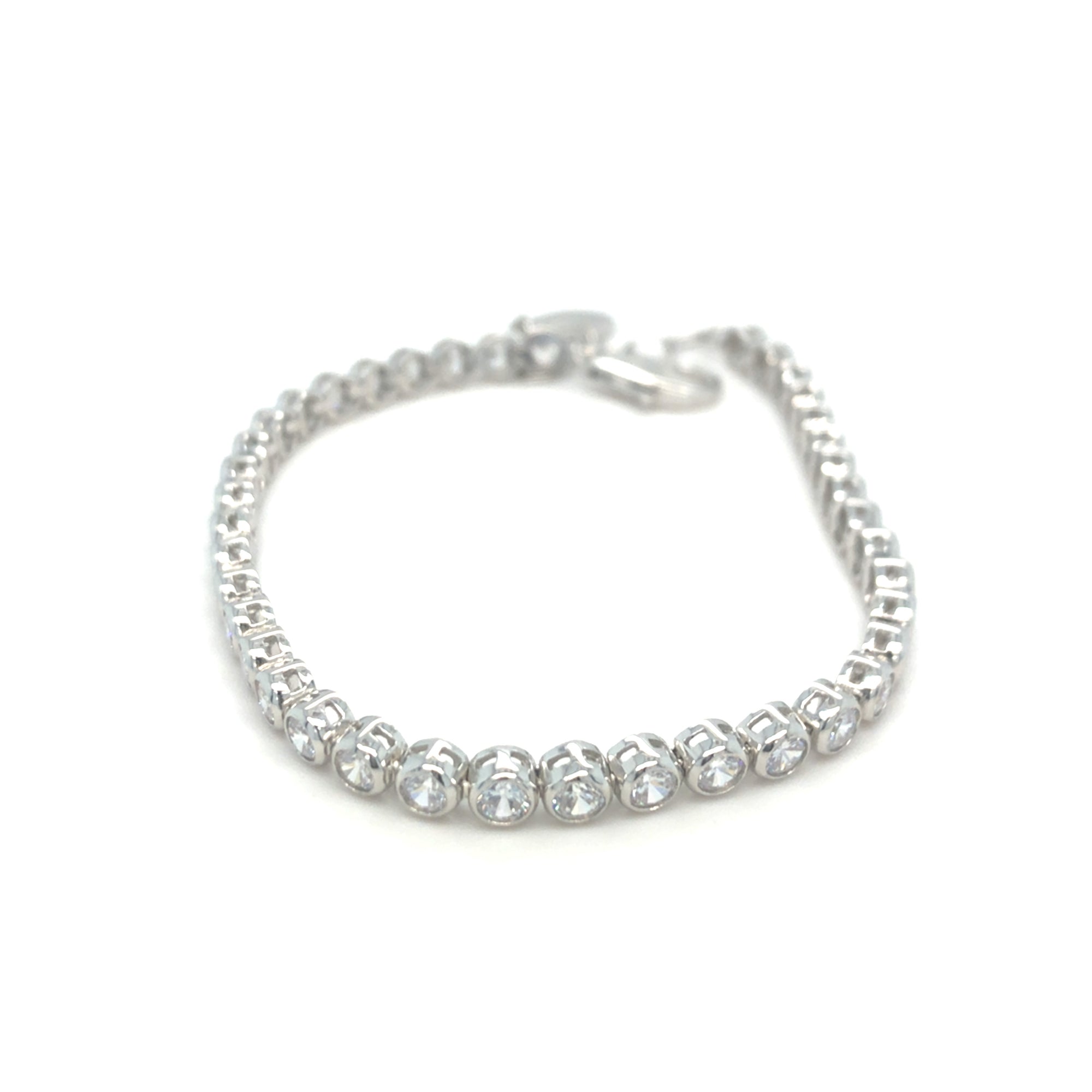 Sterling Silver Tennis Bracelet