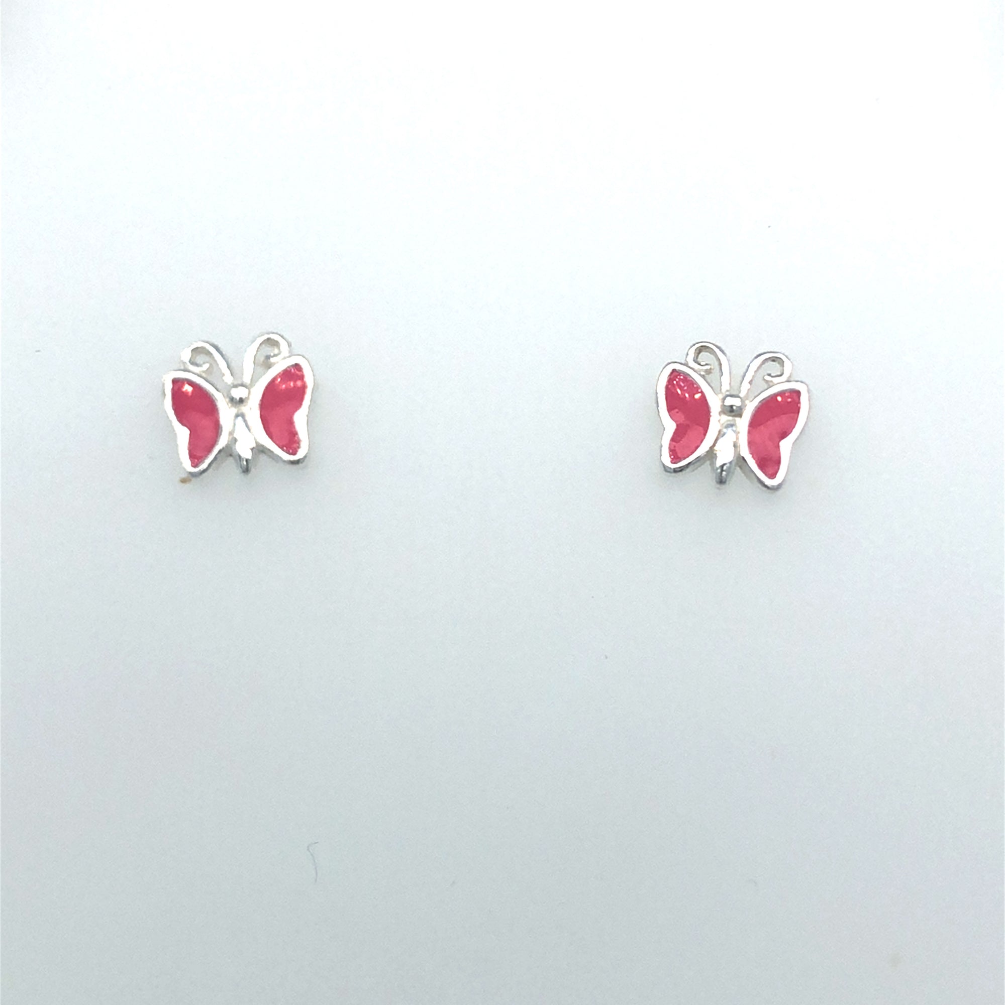 Sterling Silver Butterfly Earrings