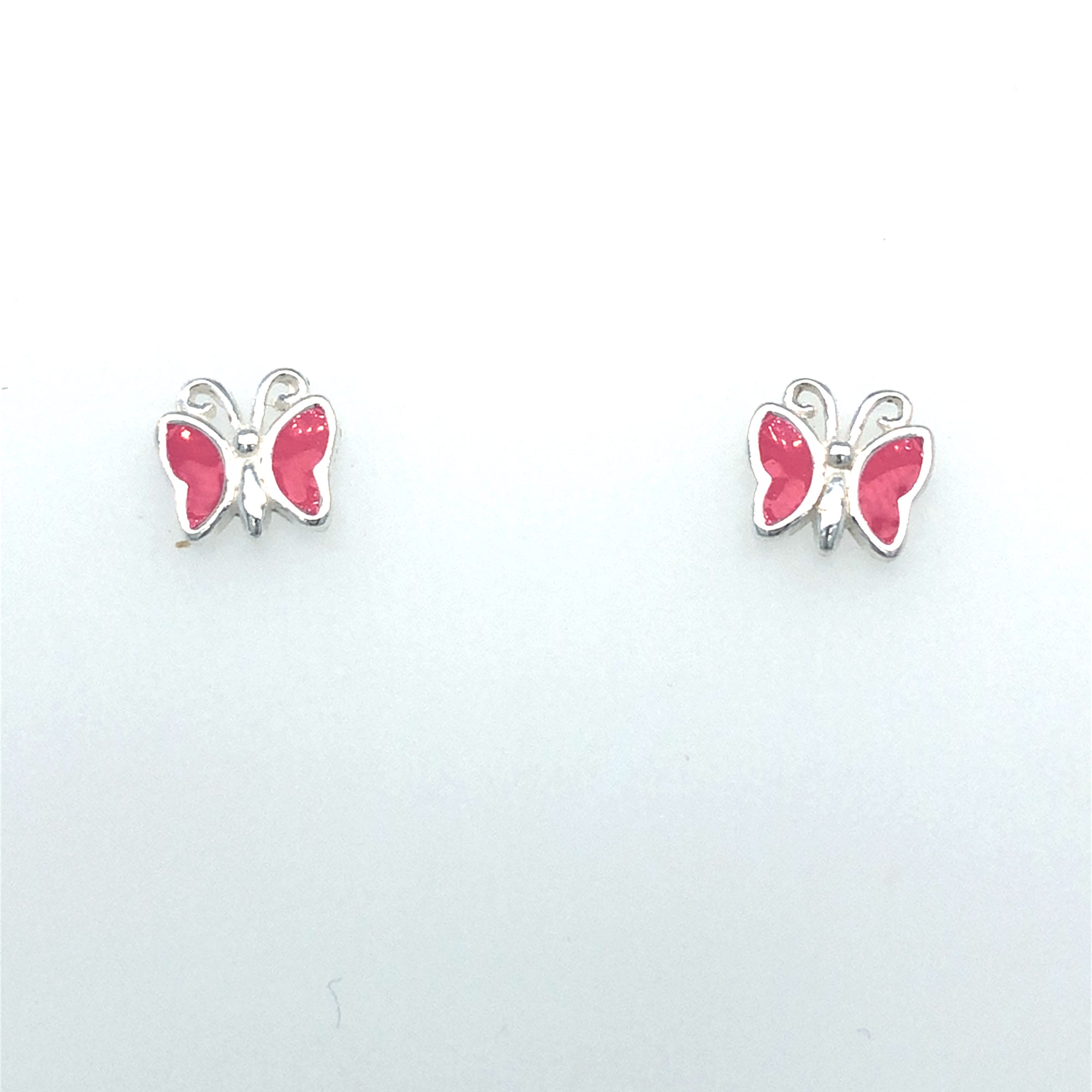 Sterling Silver Butterfly Earrings