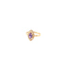 9kt Gold Ring with Amethyst Stone