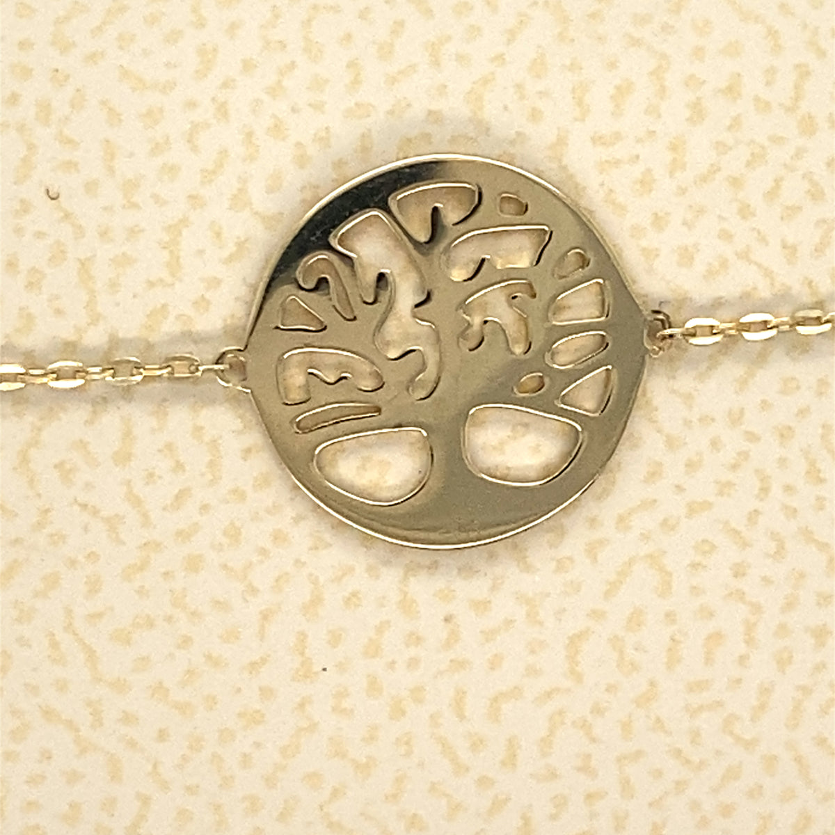 9kt Gold Tree of Life Bracelet