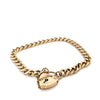 9kt Gold Solid Curb Bracelet