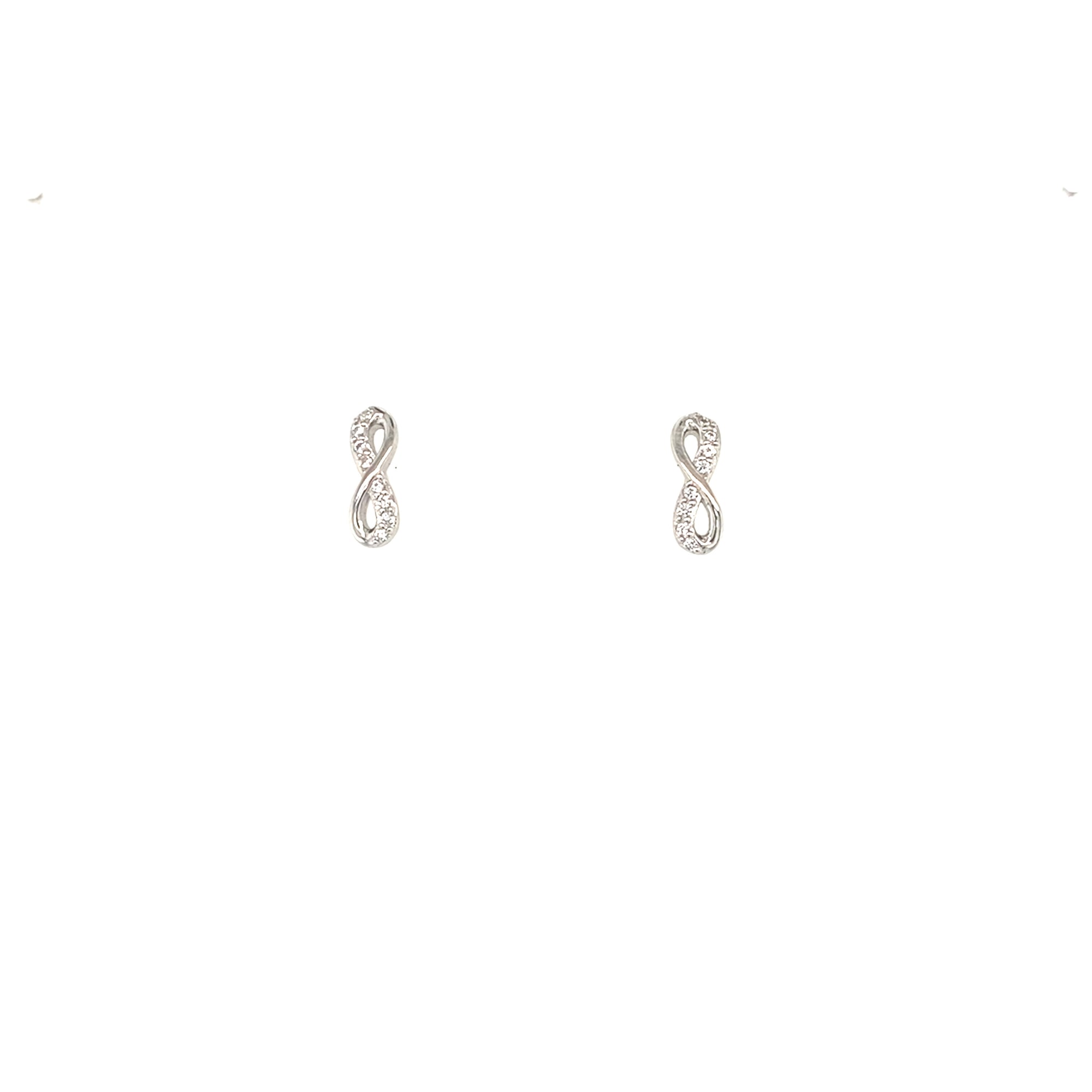 Sterling Silver Infinity Earrings