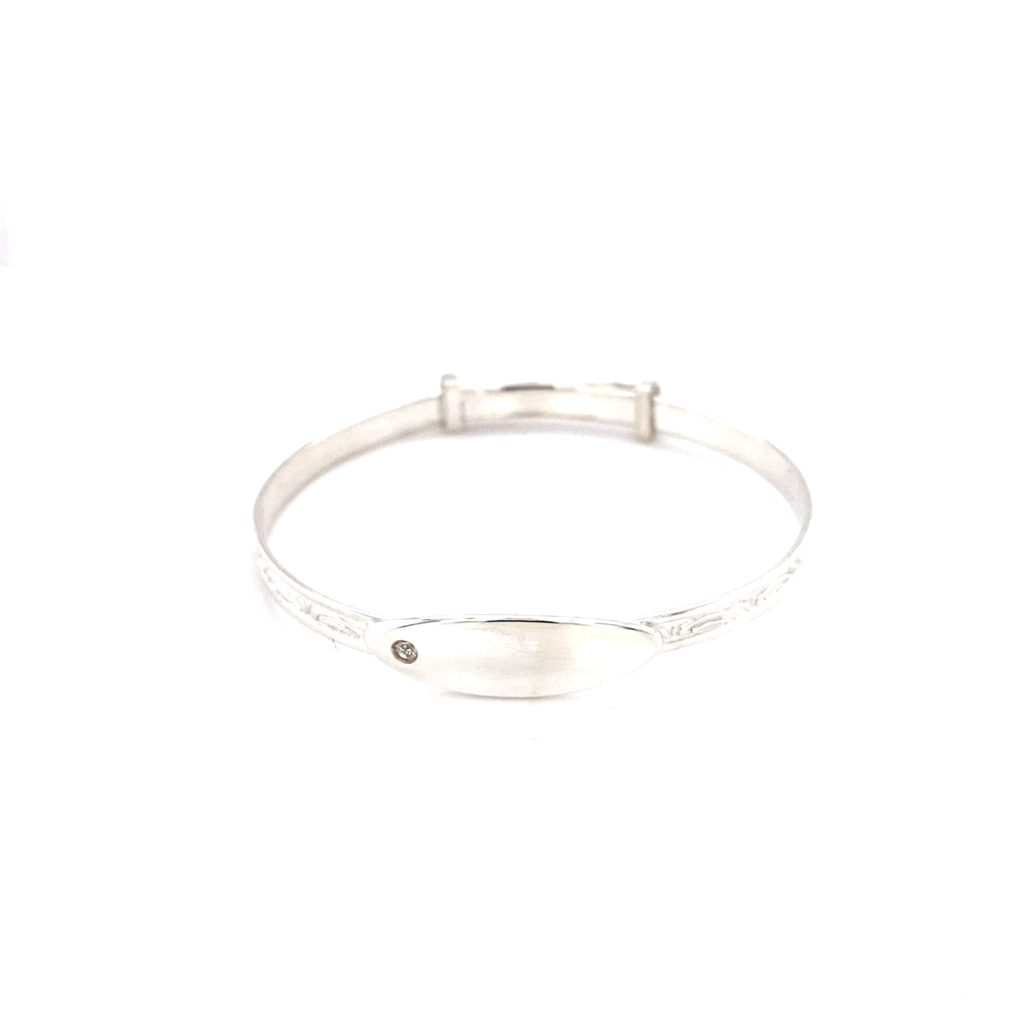 Sterling Silver Baby Bangle
