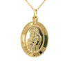 9kt Gold St. Anthony Medal on Chain