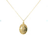9kt Gold St. Anthony Medal on Chain