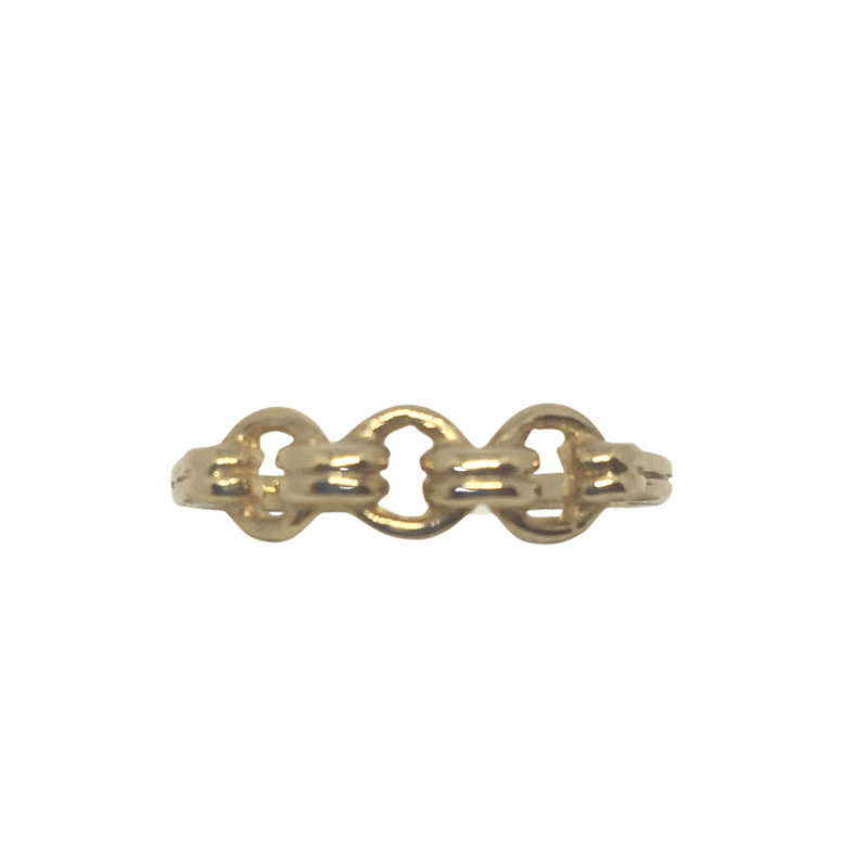 9ct Gold Chain Style Ring