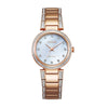 Citizen Rose Gold &amp; Crystal Watch