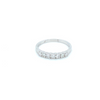 9ct White Gold 7 Stone Engagement/Eternity Ring