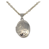 Sterling Silver Locket with design