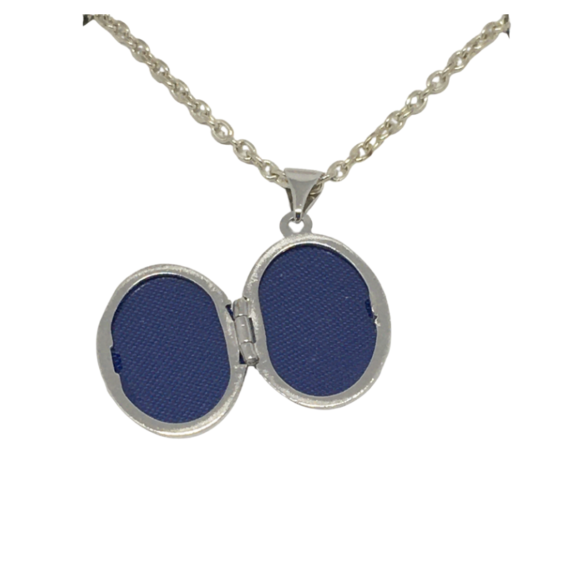 Sterling Silver Locket with design