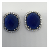 Sapphire Silver Earrings - Paul Costello Collection - Cahalan Jewellers