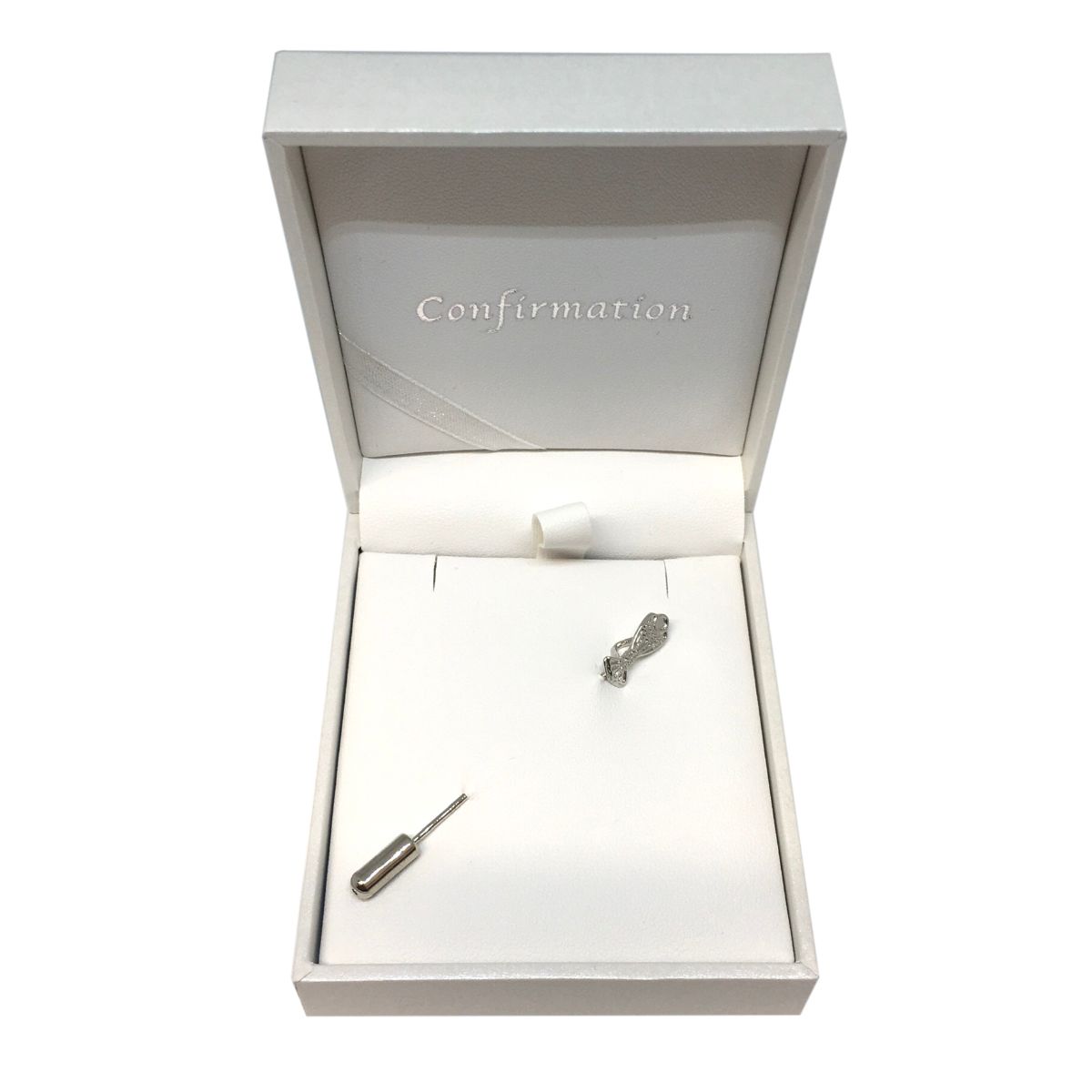 Silver Communion Lapel - Stick Pen Gift Box