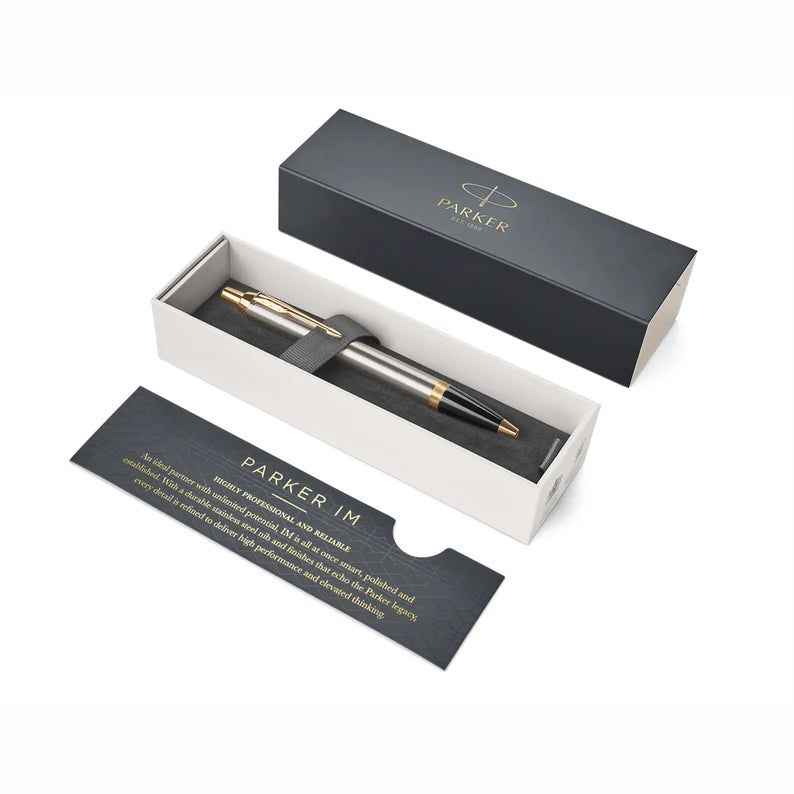 Parker Ballpoint Brushed Metal Pen